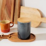 Casa Canister With Lid Slate