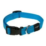 Rogz Utility Reflective Classic Collar - Snake Medium Turquoise