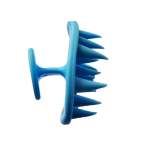 Silicone Scalp Massage Shampoo Brush in Blue