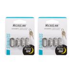 Nite Ize Microlink Carabiner - Heavy-duty Carabiner Clips For Keys & Keychains - Small Carabiners For Keychain Accessories - Sta