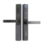 Smart Biometric Door Lock For Aluminum Doors - Black Color