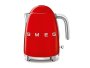 Smeg Retro Cordless Kettle 1.7L Red