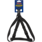 Medium Black Reflective Dog Harness