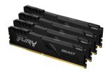 Kingston Fury Beast 64GB 4X16GB DDR4-3000MHZ CL15 1.35V Black Desktop Memory