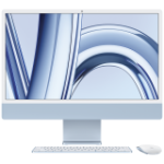 Apple 24-INCH IMac With Retina 4.5K Display: M3 Chip With 8CORE Cpu And 10CORE Gpu 512GB SSD - Blue Model A2873