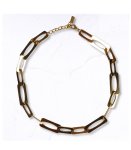 Chunky Chain Necklace - Gold Free