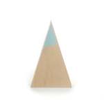 Wooden Blue Mountain Peak - Shelf Decor