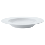 White Basics Diamonds Rim Soup Bowl