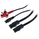 MicroWorld 16D Red – 2XIEC – Clover 1MM X 3 Blac