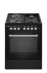 Totai 60CM Black Gas & 2 Electric Stove With Electric Oven - 03 T400GE