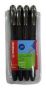Bl@ck Rollerball Pen - Wallet Of 4