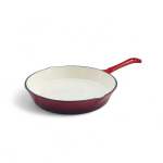 25CM Cast Iron Frying Pan Red