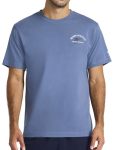 Reebok Men's Athletics Dept. Crewneck T-Shirt Standard Fit Lightweight Cotton-poly Jersey Fabric Shadow Small