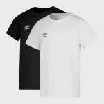 Umbra Kids 2 Pack Tees _ 181073 _ Black - XS Black