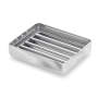 Soap Dish With Drain In Polished Stainless-steel Nexio