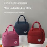 1PC Thickened Insulated Lunch Box Bag Aluminum Foil Bento Handbag For Office Workers School