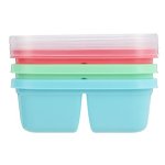 Clicks 3PC Plastic Storage Container Set 430ML