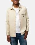 Polo Boys Dumisani Twill Sand Shacket - 13-14 Brown