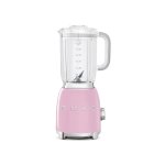 Smeg 50&APOS S Retro Style 800W Table Blender - Glossy Pink