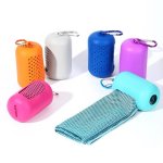 Quick-dry Fitness Sports Cooling Ice Towel - Pink