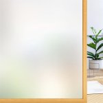 1 Roll Of Frosted Glass Window Film Frosted Glass Widow Sticker Electrostatic Adsorption Anti-peeping Film Thickened Electrostat