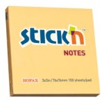 - Notepad Pastel Orange 76MM X 76MM 100 Sheets Pack 12