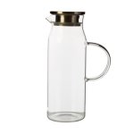 Maxwell & Williams 1.5L Glass Jug Stainless Steel Lid GU0046