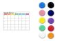 Monthly Planner Fridge Magnet For Family And Office And Fridge Magnets