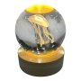 3D Crystal LED Light Globe 6CM - Jellyfish