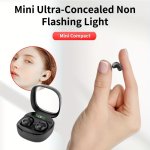 Compact MINI Wireless Earphones Are Perfect For Exercise Sleep Work And Wearing With Caution In The Classroom. Enjoy High-qualit