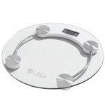 Casa Electronic Bathroom Glass Scale Round