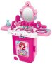 Zs - 3-IN-1 Portable Princess Beauty Vanity & Travel Suitcase