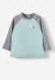 Cotton On Freddie Rash Vest - Barber Blue/sail Away