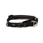 Rogz Utility Control Collar Web - Medium Black