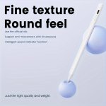 Xnoik Rechargeable Stylus Pencil - USB Charging 36V Fine Texture Round Nib For High Precision On Touchscreen Devices Anti-miscon
