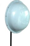 Radwin Dual Polarized Dish Antenna 32DBI 4900MHZ-5875MHZ 3FT N F Connectors