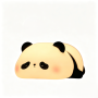 Panda Panda Night Light Silicone Patting Light