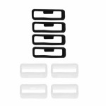 Killer Deals Universal 22MM Watch Silicone Strap Saver Loop Keeper X4 - Best Bargains Online