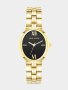 Anne Klein Gold Plated Oval Bracelet Watch