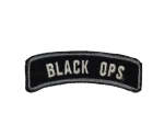 Embroidered Morale Patch - Black Ops 1.25" X 3
