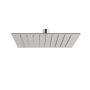 Superslim Stainless Steel Rainfall Shower Head Square 30CM / 12 Inch