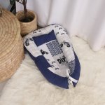 Baby Safe Nest Safe Sleeping Pod Braap Braap Navy Patchwork Dirt Bike