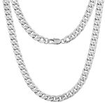 Solid Bulky Stainless Steel Cuban Men Necklace & Bracelet Set