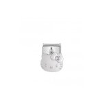 Composable Classic Hello Kitty Cubic Zirconia White Silver Link