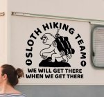 We Will Get There Motorhome Car Decal