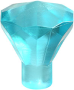 Parts Rock 1 X 1 Jewel 24 Facet 30153 - Trans-light Blue