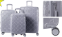 Pierre Cardine Orion 3 Piece PC Film Hard Case Silver