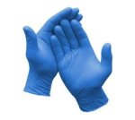 Blue Nitrile Powder Free Disposable Gloves - 200 Gloves - Small