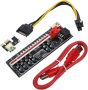 Pcie Riser To Powered Adapter Card For Graphics Card Mining Features