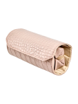 Embossed Roll Jewellery Organiser - None Tan
